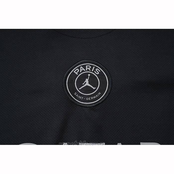 Chandal del Paris Saint-Germain Jordan Manga Corta 2025-2026 Negro - Pantalon Corto